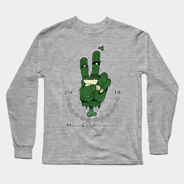 OTE Peace monster Long Sleeve T-Shirt by OwnTheElementsClothing